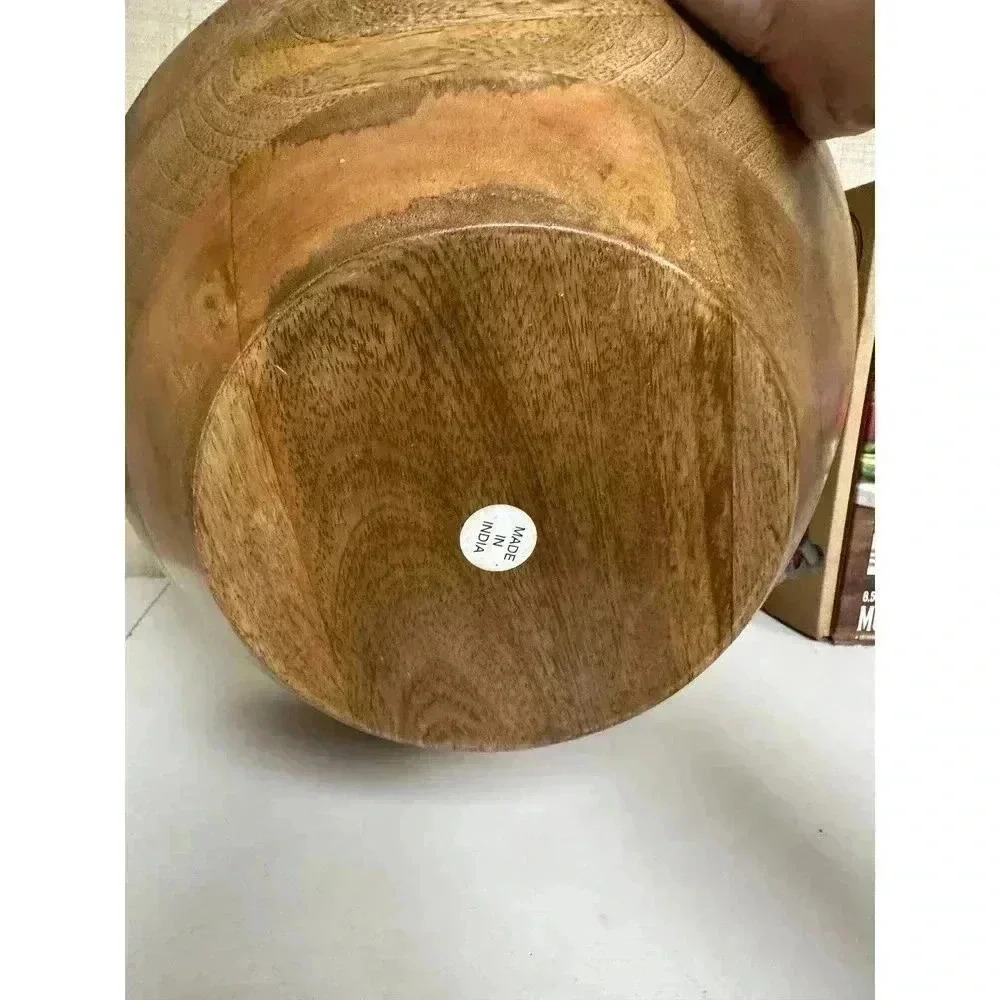 Mikasa Mango Wood Salad Bowl, USED - Picture 4 of 6